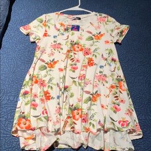 Floral print blouse